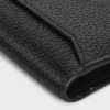 Porte-cartes vertical en cuir de veau grainé Porte-cartes vertical en cuir de veau grainé