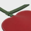 Porte-clés Apple en cuir d&rsquo;agneau lisse