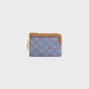 Porte-monnaie en textile avec motif Triomphe sur toute la surface Porte-monnaie en textile avec motif Triomphe sur toute la surface