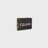 Porte-monnaie en Triomphe Canvas avec imprimé CELINE Porte-monnaie en Triomphe Canvas avec imprimé CELINE