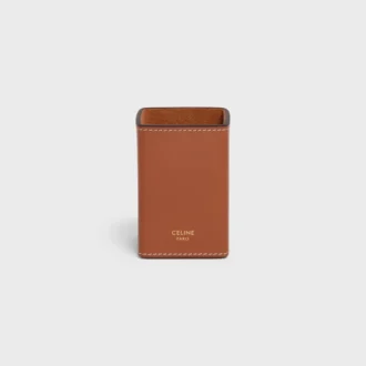Porte-parfum 100 ml en cuir de veau