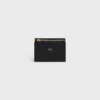 Portefeuille compact avec compartiment à monnaie Triomphe en cuir de veau brillant Portefeuille compact avec compartiment à monnaie Triomphe en cuir de veau brillant