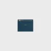 Portefeuille compact avec compartiment à monnaie Triomphe en cuir de veau brillant Portefeuille compact avec compartiment à monnaie Triomphe en cuir de veau brillant