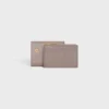 Portefeuille compact avec compartiment à monnaie Triomphe en cuir de veau brillant Portefeuille compact avec compartiment à monnaie Triomphe en cuir de veau brillant