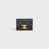 Portefeuille compact avec porte-monnaie Triomphe en Triomphe Canvas Portefeuille compact avec porte-monnaie Triomphe en Triomphe Canvas