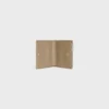 Portefeuille compact en cuir de veau grainé Portefeuille compact en cuir de veau grainé
