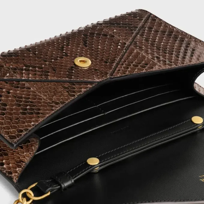 Portefeuille enveloppe à chaîne en python Portefeuille enveloppe à chaîne en python
