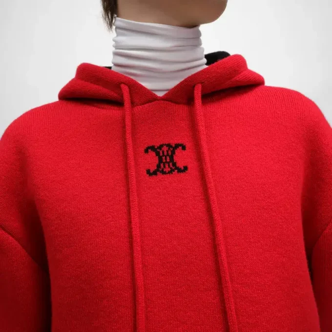 Pull à capuche en cachemire Pull à capuche en cachemire