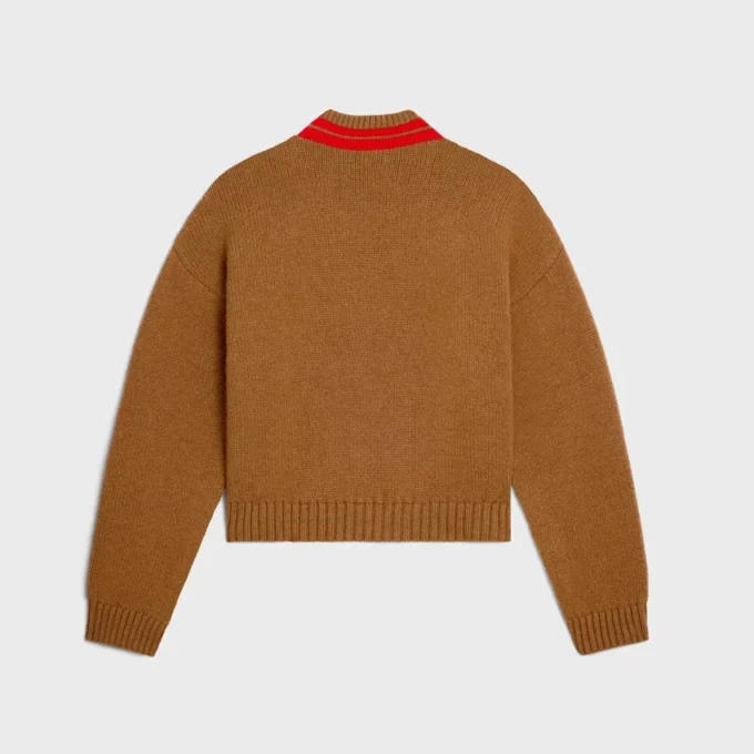 Pull à col en V en cachemire