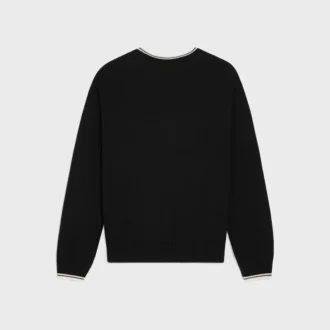 Pull à col en V Triomphe en laine
