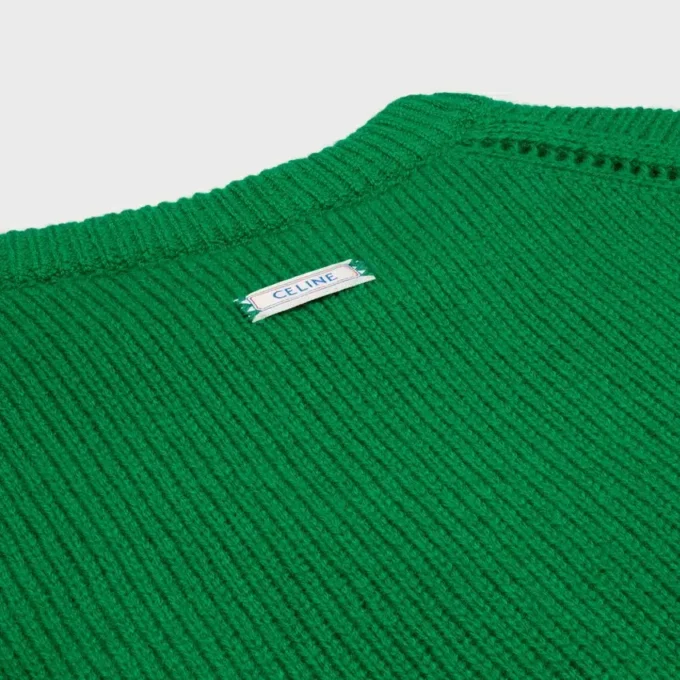 Pull à col rond en cachemire