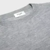 Pull à col rond en cachemire fin