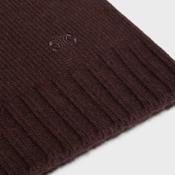 Pull à col rond en cachemire sans coutures