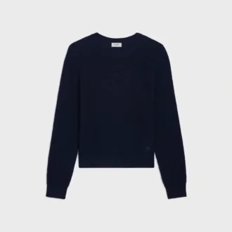 Pull à col rond en laine