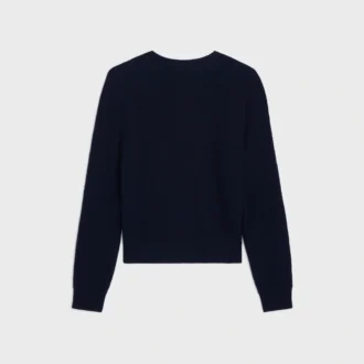 Pull à col rond en laine