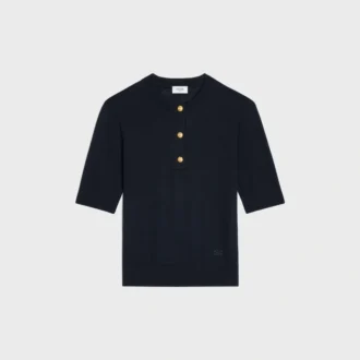 Pull à col rond en laine fine