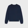 Pull à col rond en laine fine