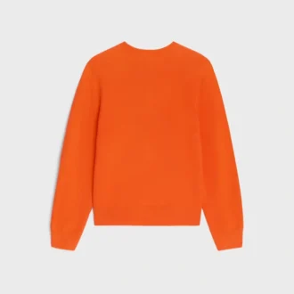 Pull à col rond en laine fine