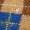 Pull à col rond en laine à motif argyle
