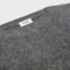 Pull à col rond en mohair brossé Pull à col rond en mohair brossé
