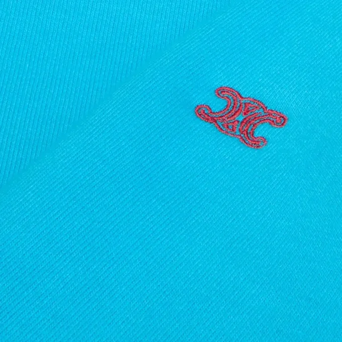 Pull à col rond oversize en molleton de coton