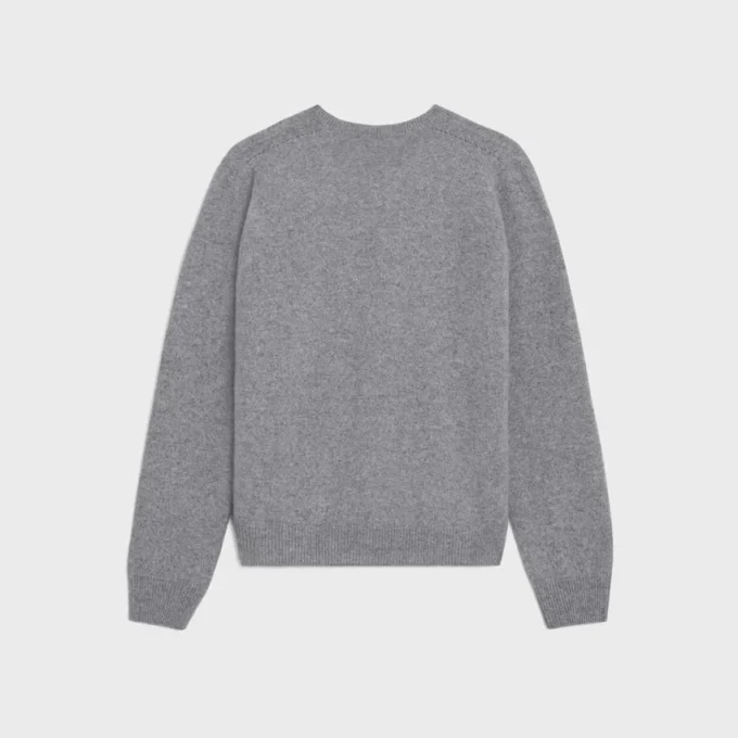 Pull à col rond Triomphe en cachemire