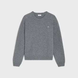 Pull à col rond Triomphe en laine et cachemire
