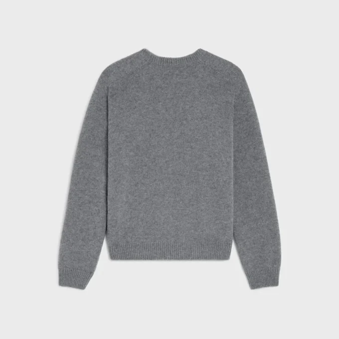 Pull à col rond Triomphe en laine et cachemire