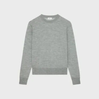 Pull à col rond Triomphe en laine fine