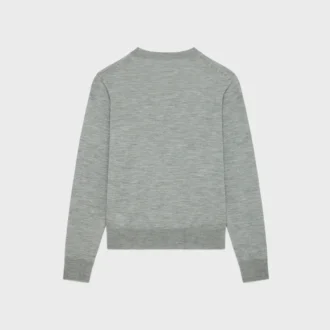 Pull à col rond Triomphe en laine fine