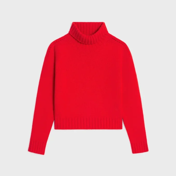 Pull à col roulé en cachemire sans coutures Pull à col roulé en cachemire sans coutures