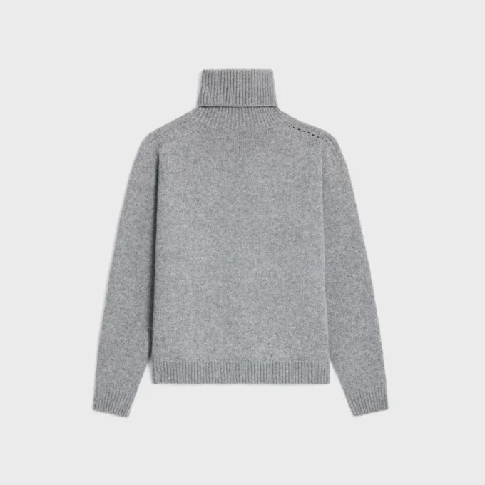 Pull à col roulé en cachemire sans coutures Pull à col roulé en cachemire sans coutures