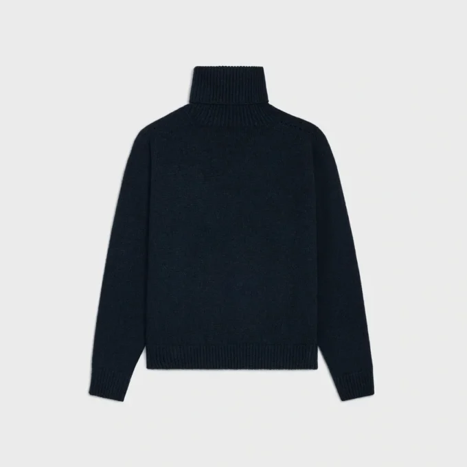 Pull à col roulé en cachemire sans coutures Pull à col roulé en cachemire sans coutures