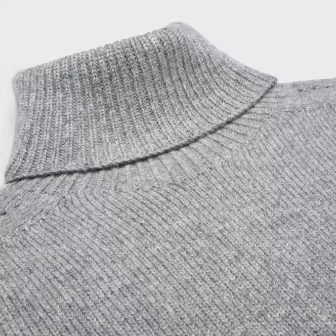 Pull à col roulé en cachemire sans coutures Pull à col roulé en cachemire sans coutures
