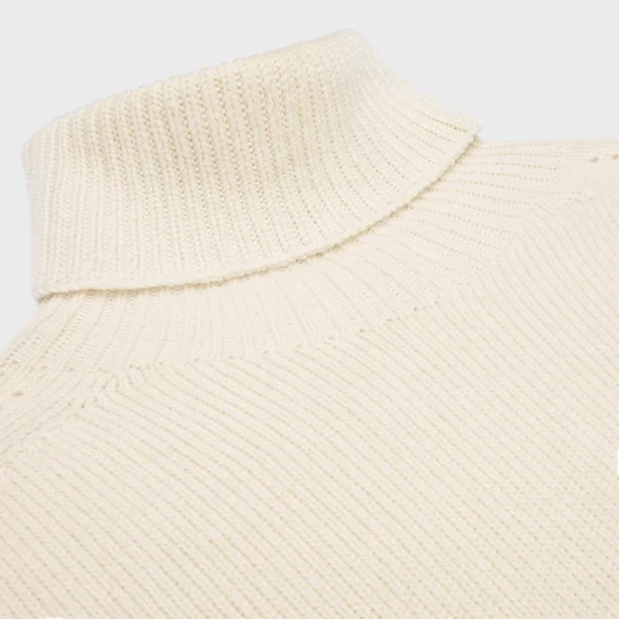 Pull à col roulé en cachemire sans coutures Pull à col roulé en cachemire sans coutures