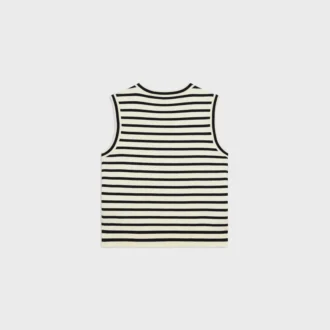 Pull marin sans manches Triomphe en laine