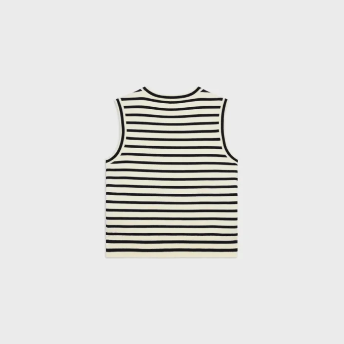 Pull marin sans manches Triomphe en laine