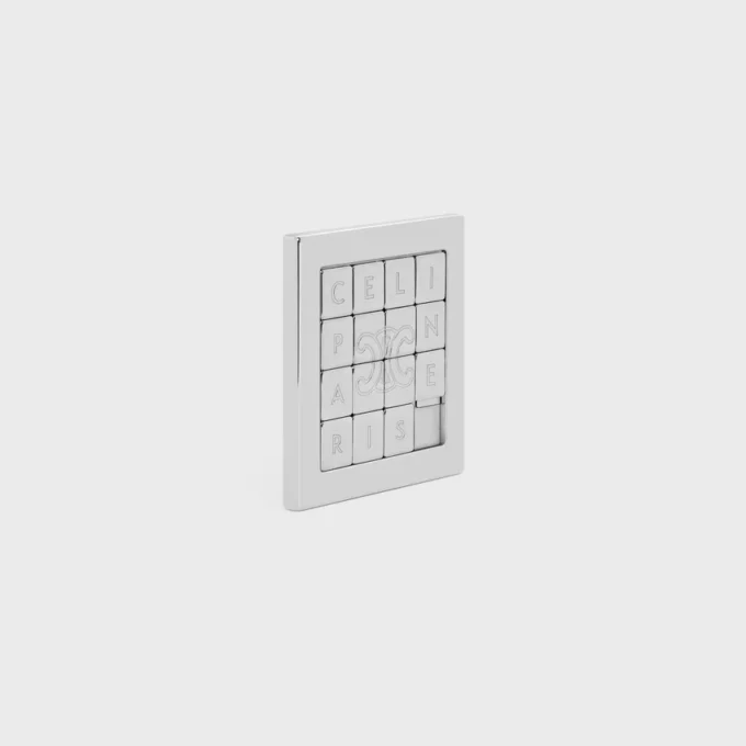 Puzzle coulissant en acier