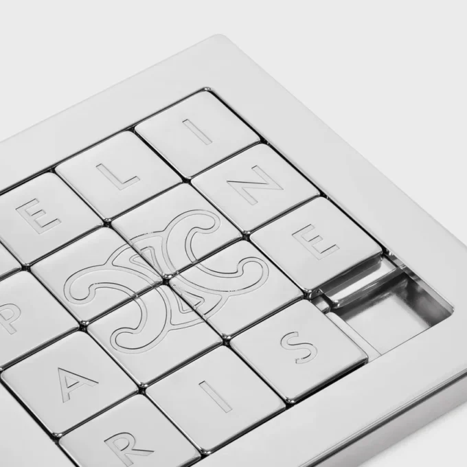 Puzzle coulissant en acier