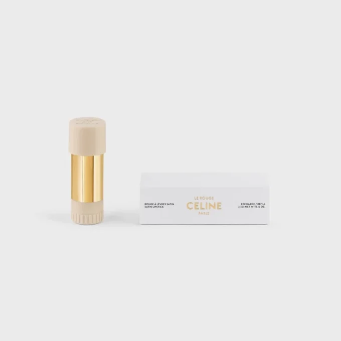 Recharge pour le rouge à lèvres satiné Le Rouge CELINE – 02 Orange CléA Recharge pour le rouge à lèvres satiné Le Rouge CELINE – 02 Orange CléA