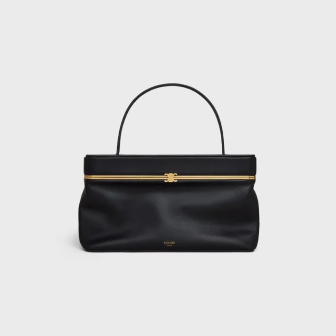 Rectangulaire en cuir de veau souple