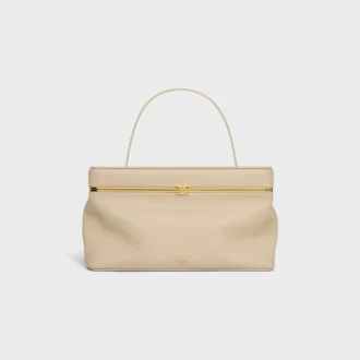 Rectangulaire en cuir de veau souple