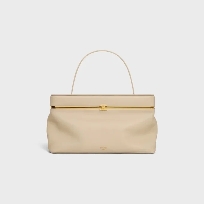 Rectangulaire en cuir de veau souple