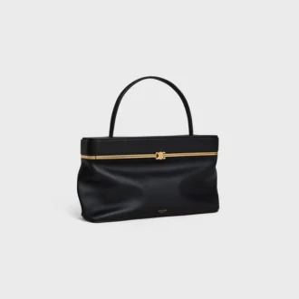 Rectangulaire en cuir de veau souple