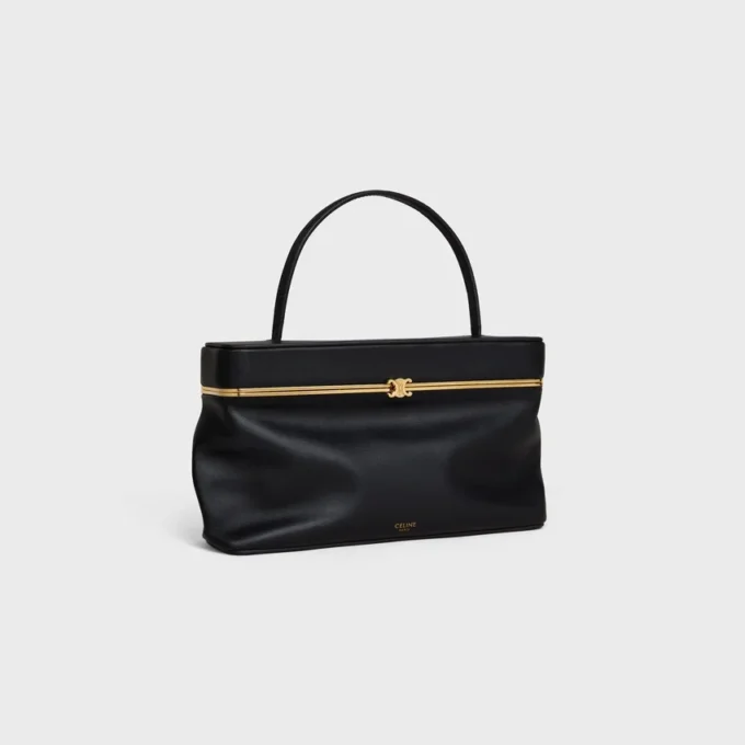 Rectangulaire en cuir de veau souple