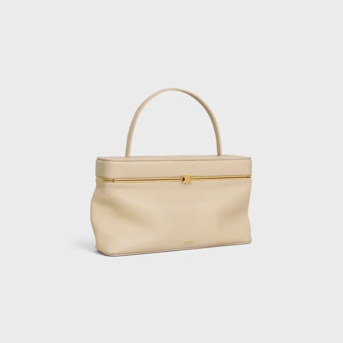 Rectangulaire en cuir de veau souple