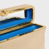 Rectangulaire en cuir de veau souple