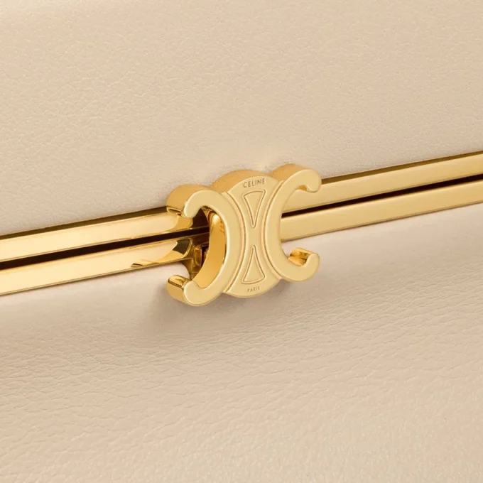 Rectangulaire en cuir de veau souple