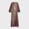Robe caftan en soie Lama Robe caftan en soie Lama