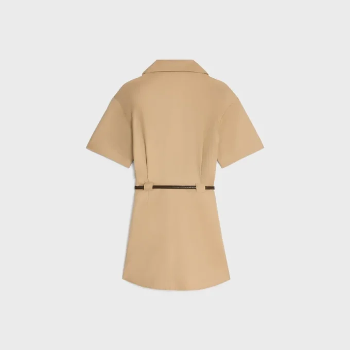 Robe en coton et twill de soie Robe en coton et twill de soie